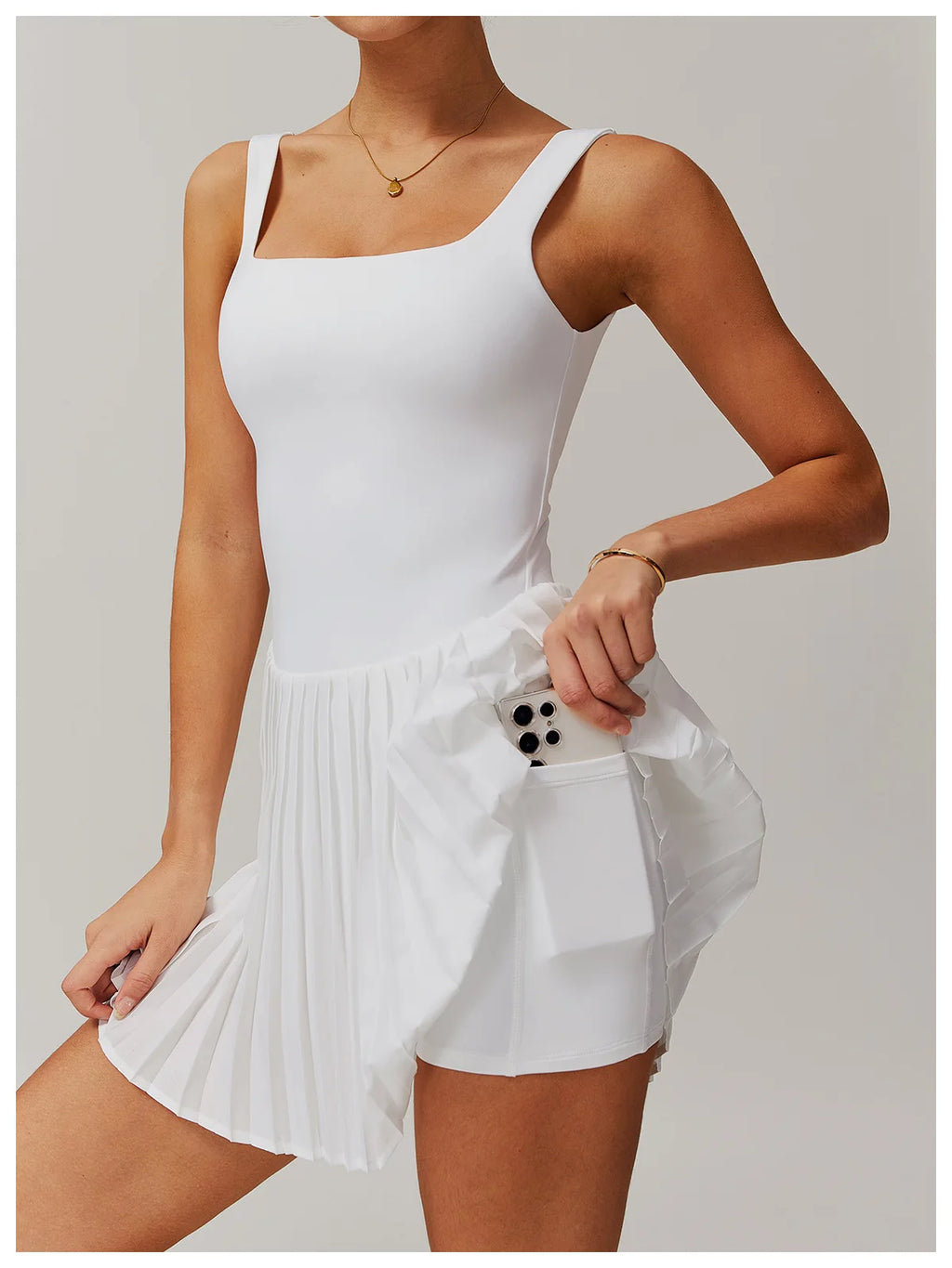 CourtLayer Dress - 2-in-1