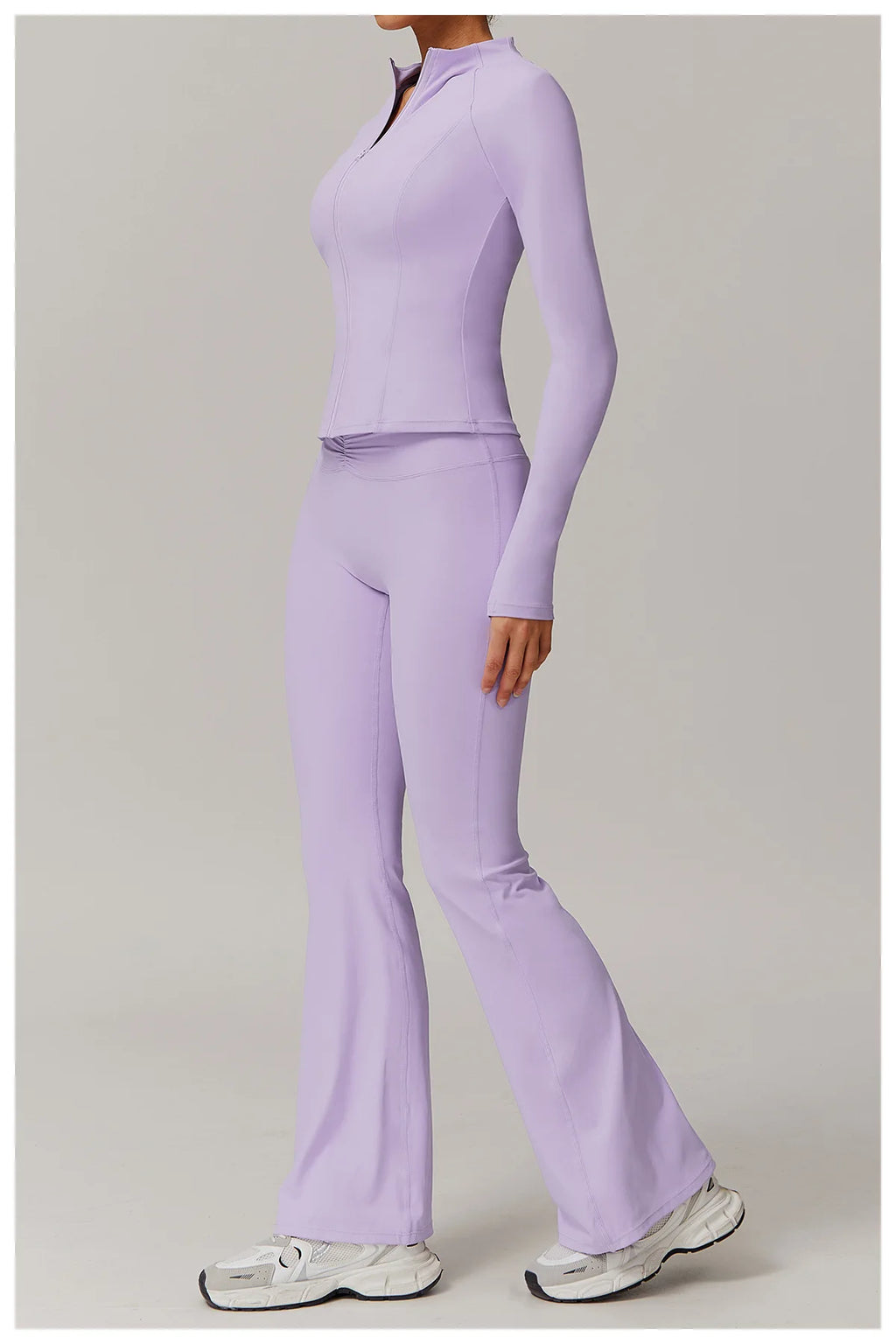 ZipSculpt Jacket - Stand Collar