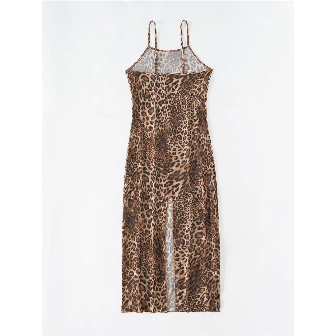 Feline Knit - Sleeveless Cover Dress