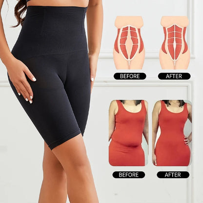 High Waist Tummy Control Shapewear Shorts – Seamless Butt Lifter & Thigh Slimmer