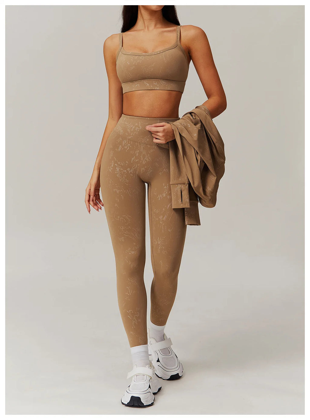 LuxeFoil Leggings - High Waist