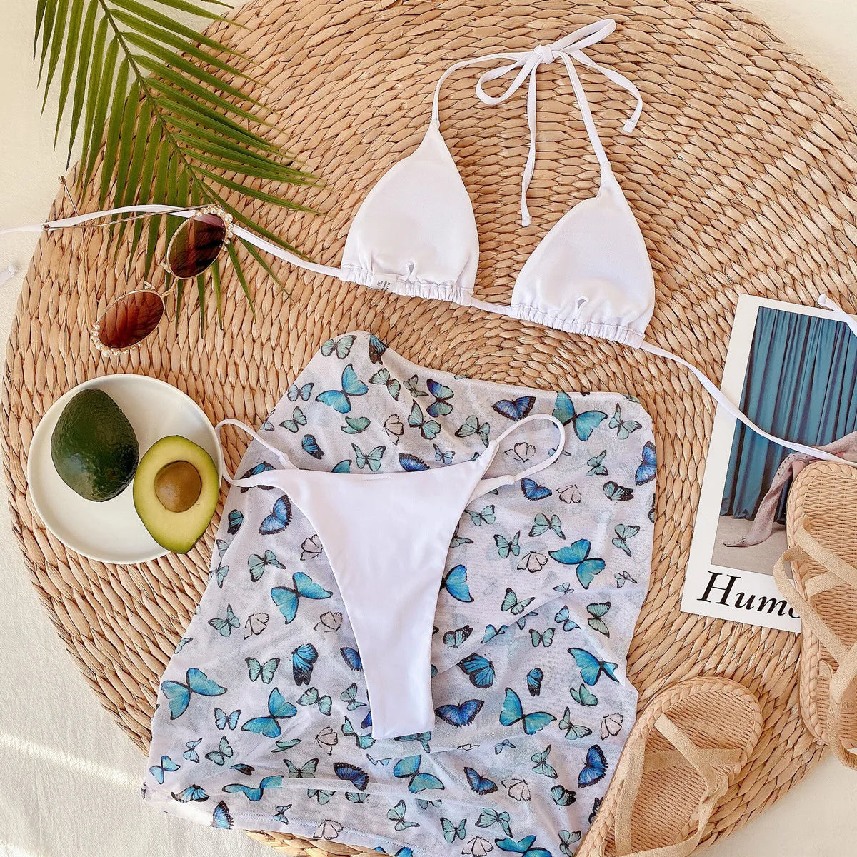 Flora Bloom Set - 3-Piece Bikini