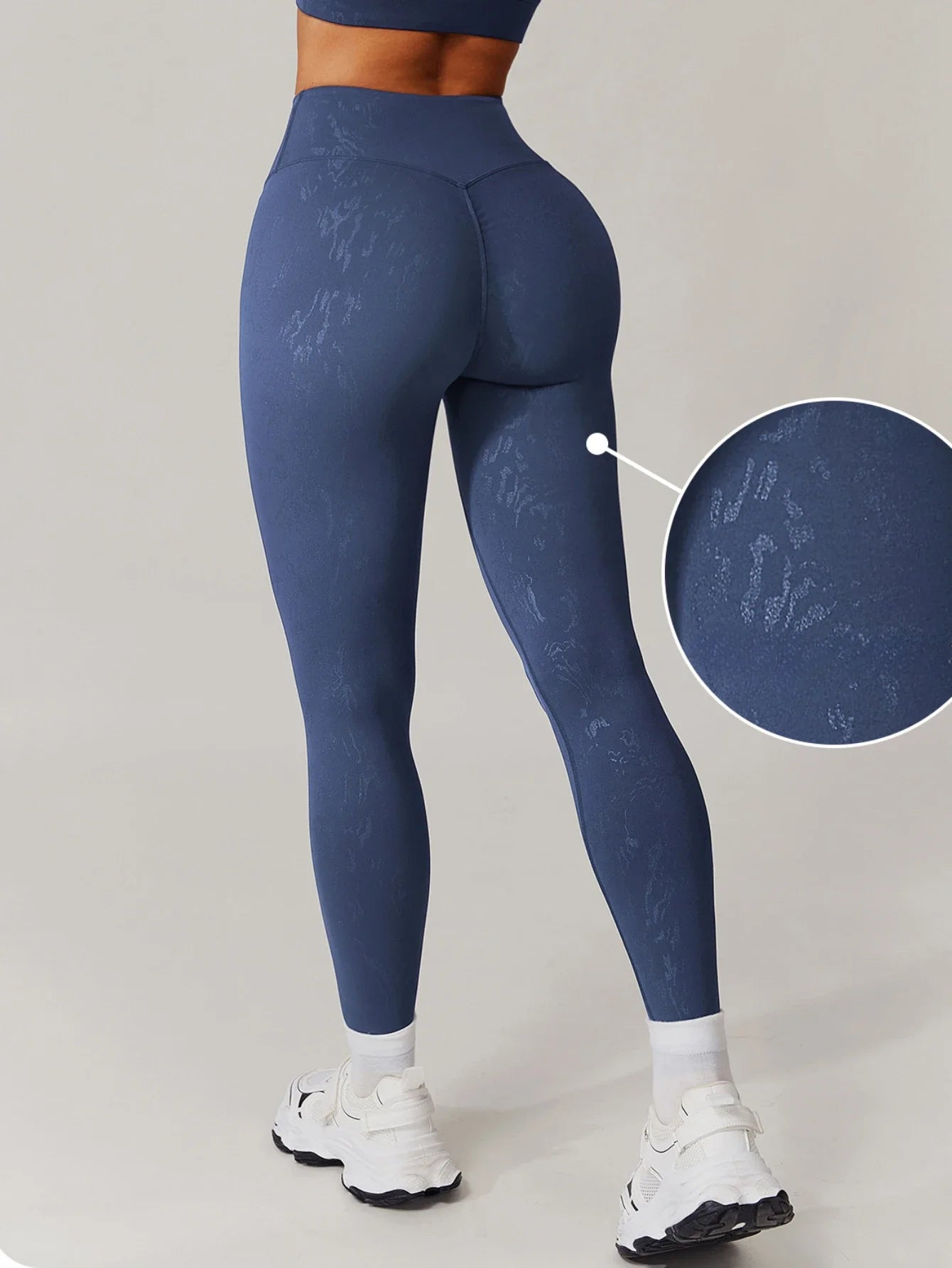 LuxeFoil Leggings - High Waist