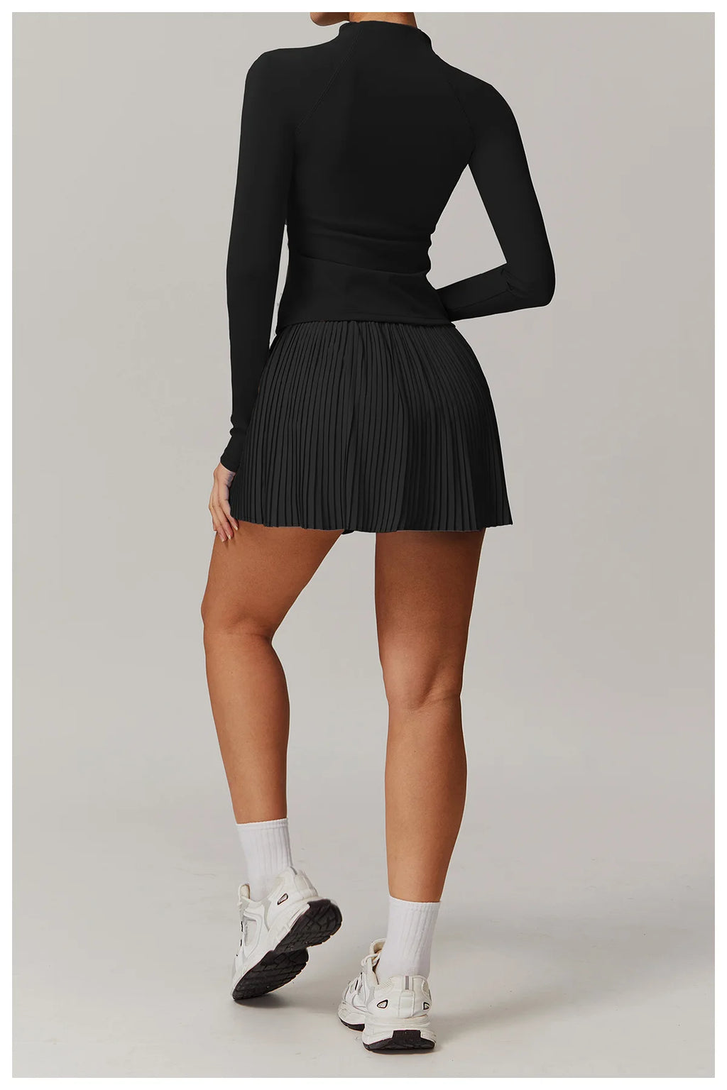 ZipSculpt Jacket - Stand Collar