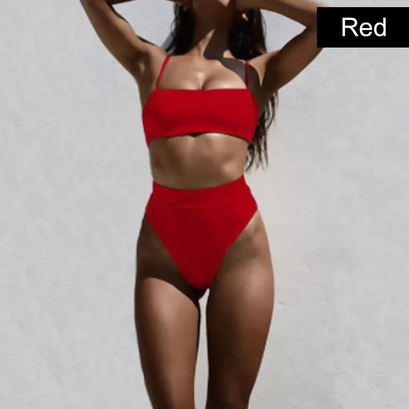 Aria Sol – Minimalist High-Waist Bikini