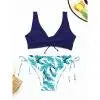 Citrina Sol – Tropical V-Neck Bikini