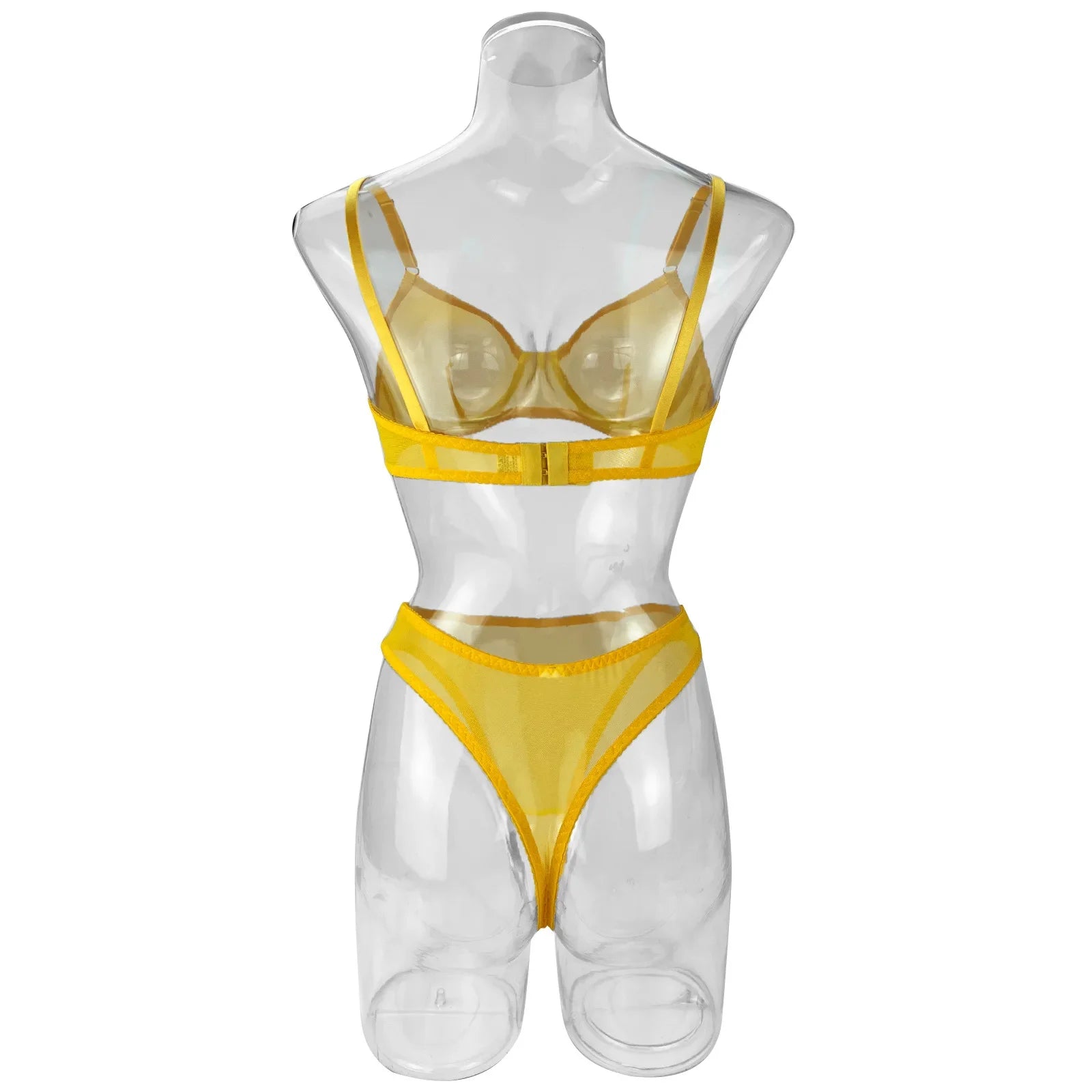 Seamless Lace Push-Up Bra & Panty Set