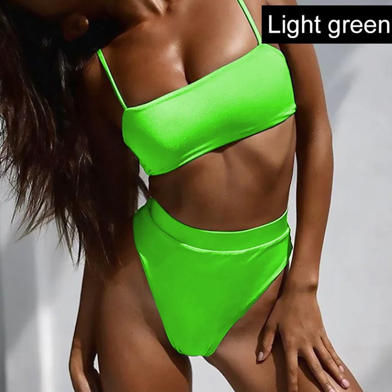 Aria Sol – Minimalist High-Waist Bikini