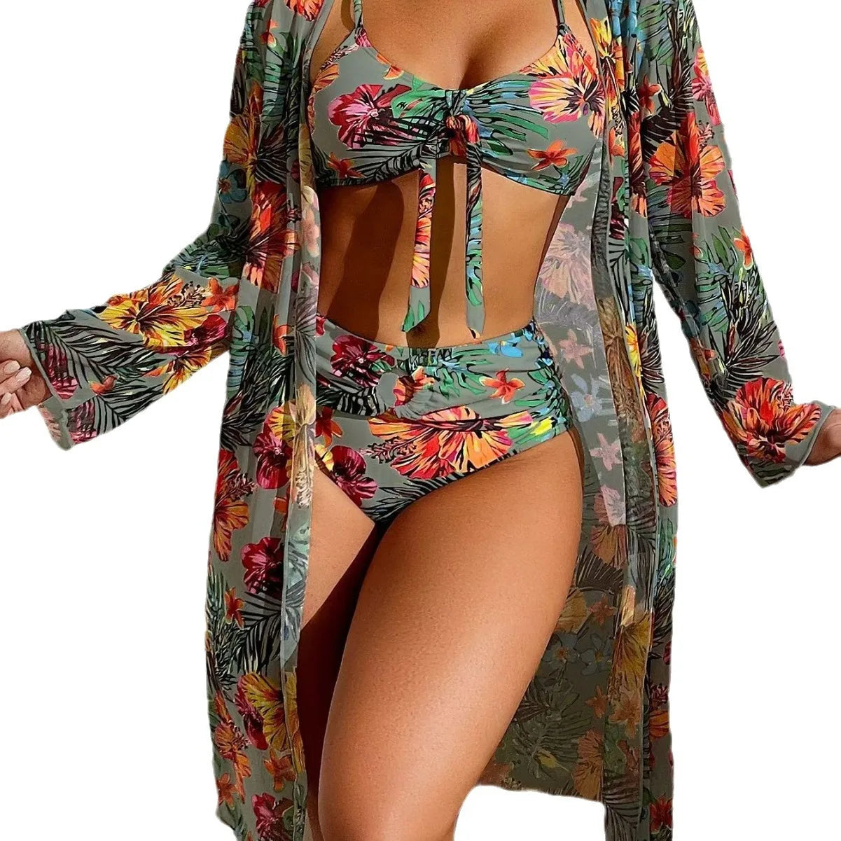 Isla Verde – Bohemian 3-Piece Bikini Set