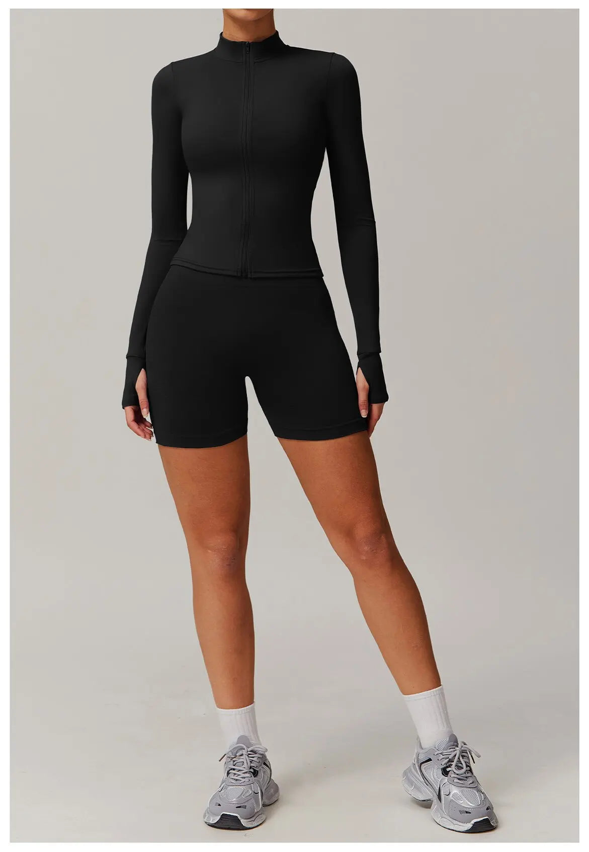 StreetCourt Set - Zip Jacket + Shorts