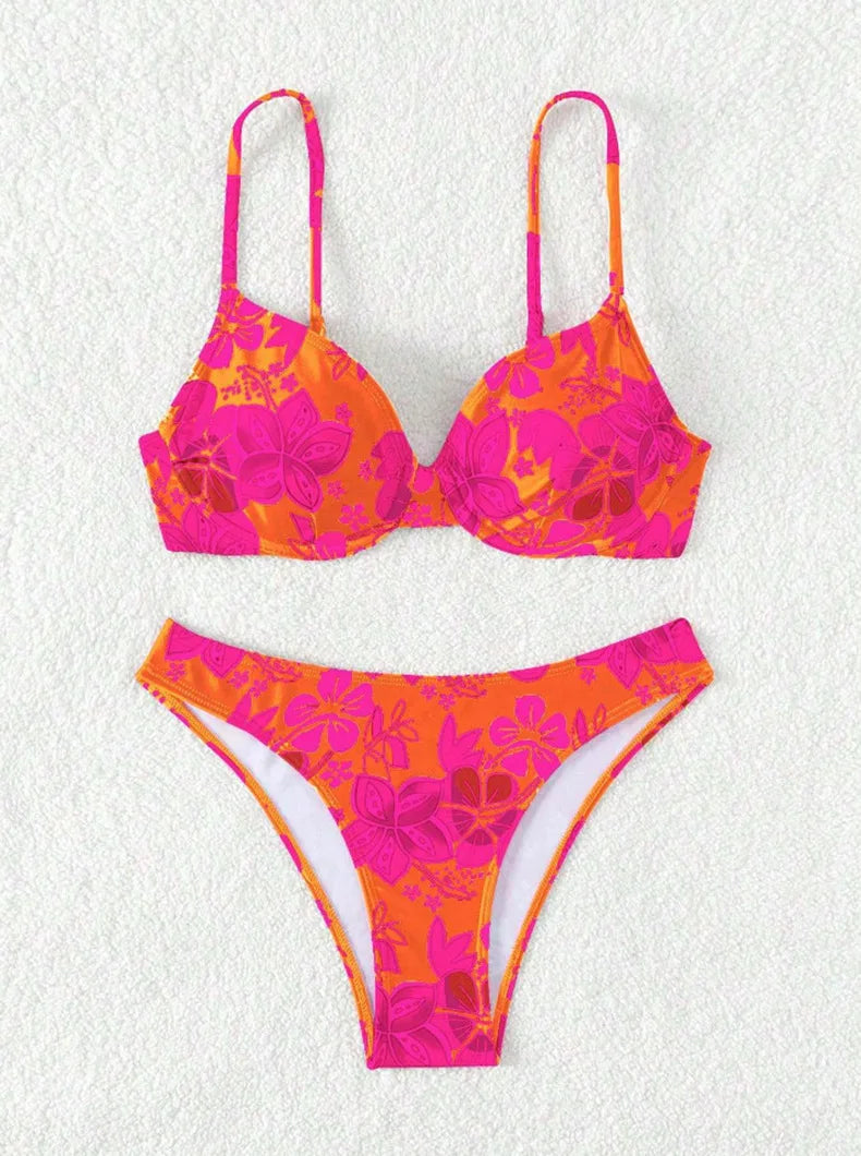 Savanna Bloom - Floral Triangle Bikini