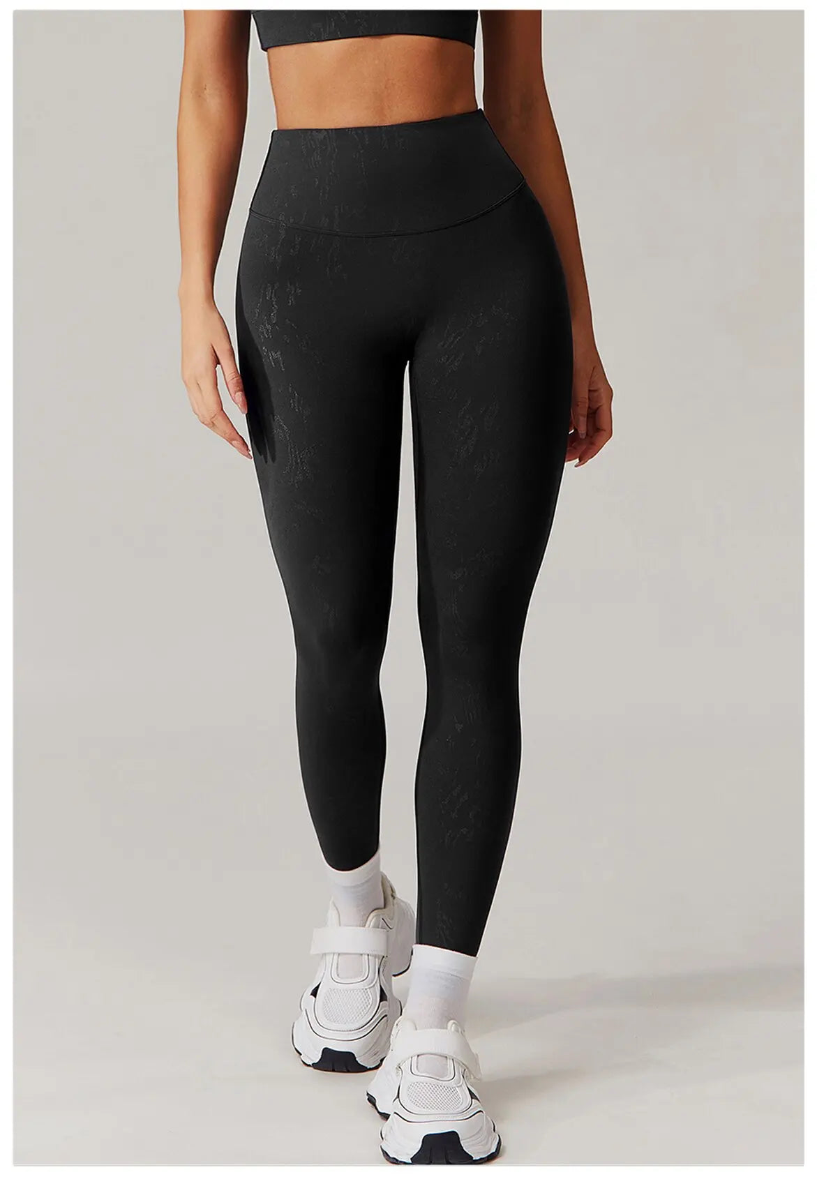 LuxeFoil Leggings - High Waist