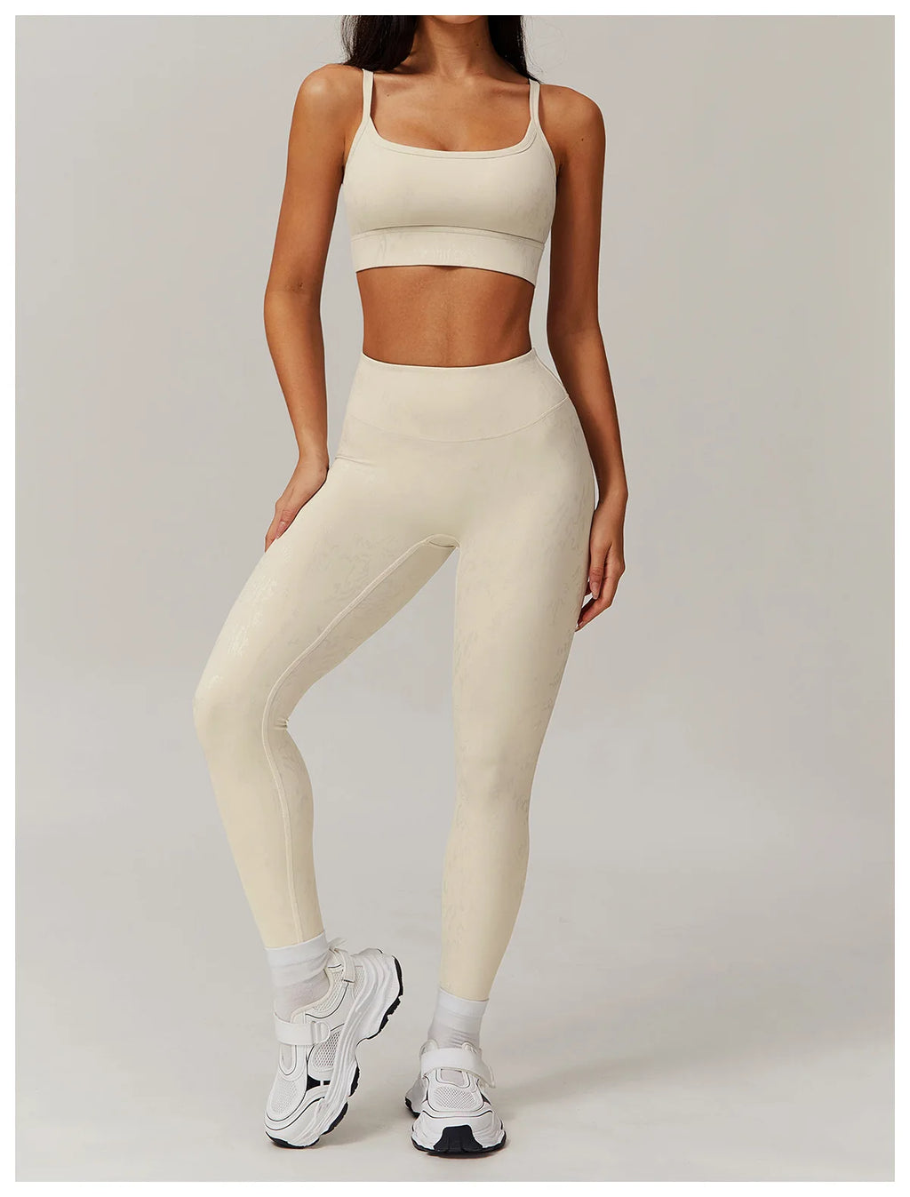 LuxeFoil Leggings - High Waist
