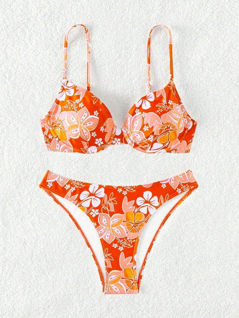 Savanna Bloom - Floral Triangle Bikini