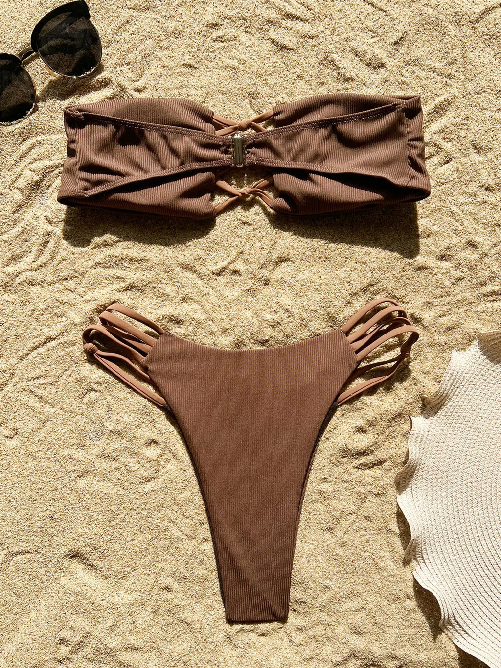 Aurora Cut - Strapless Bikini