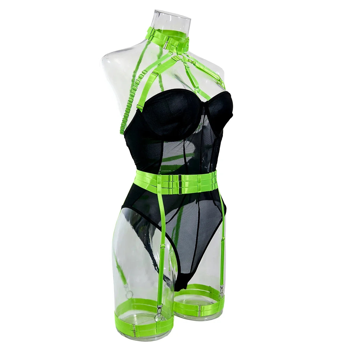 Off-Shoulder Lace Bodysuit – Bandage Fit