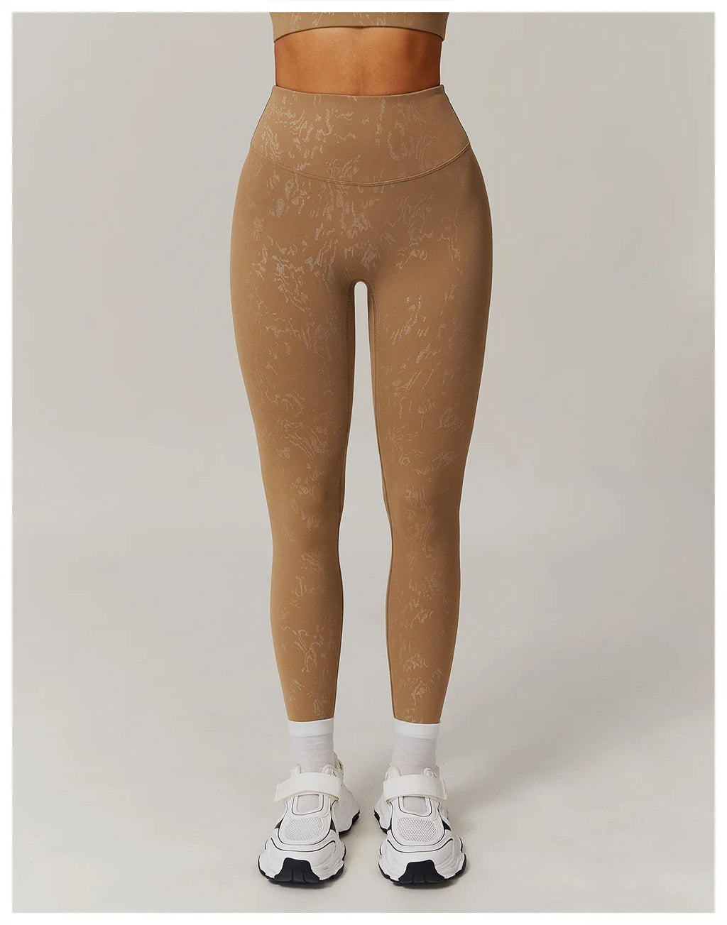 LuxeFoil Leggings - High Waist