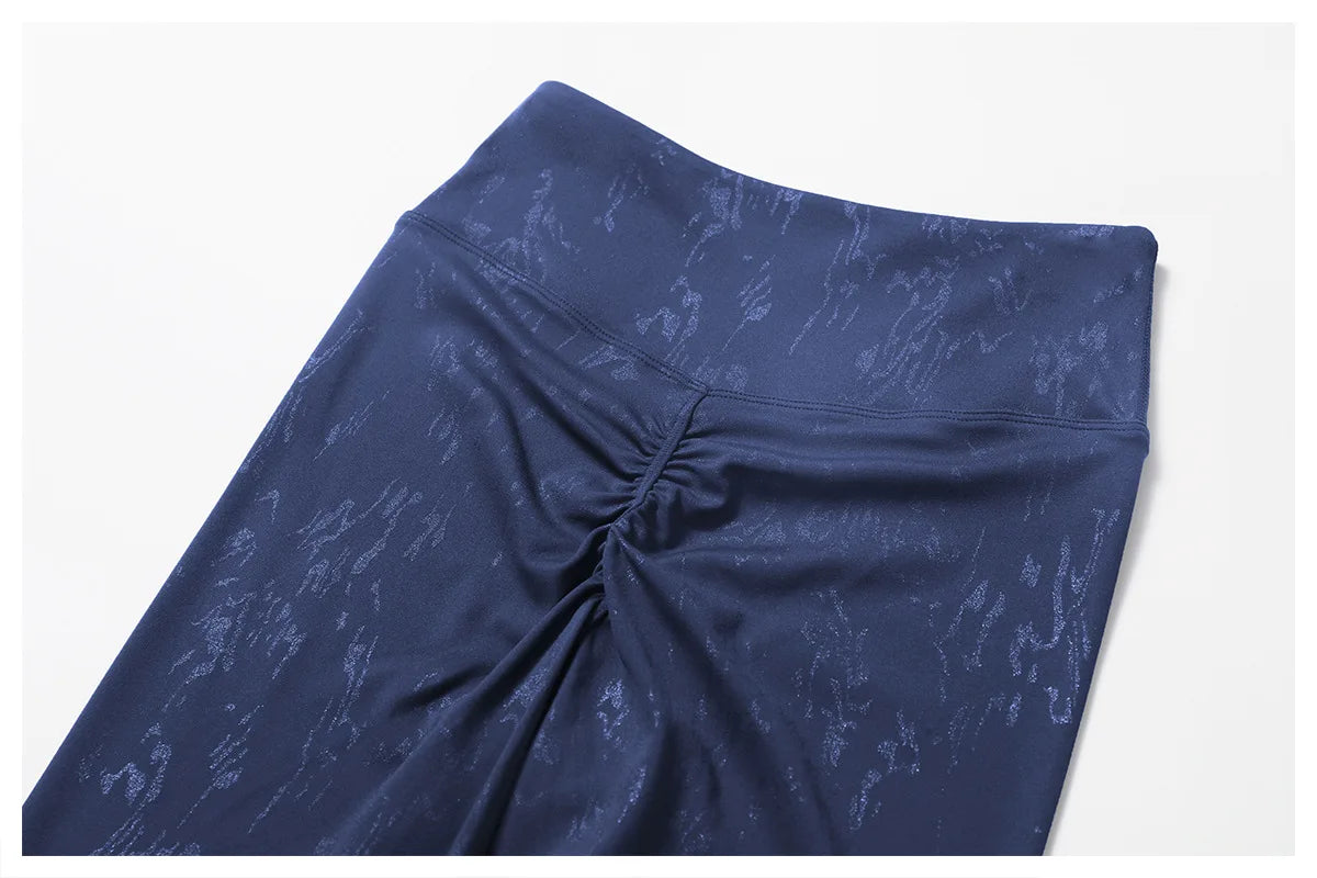 LuxeFoil Leggings - High Waist