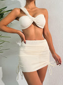 Valeria Drape - 3-Piece One-Shoulder Set