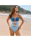 Savanna Bandeau - Floral One-Piece