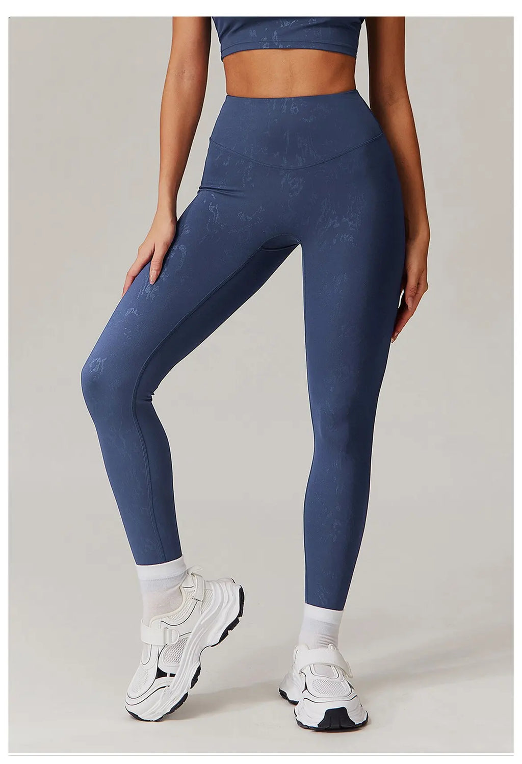 LuxeFoil Leggings - High Waist