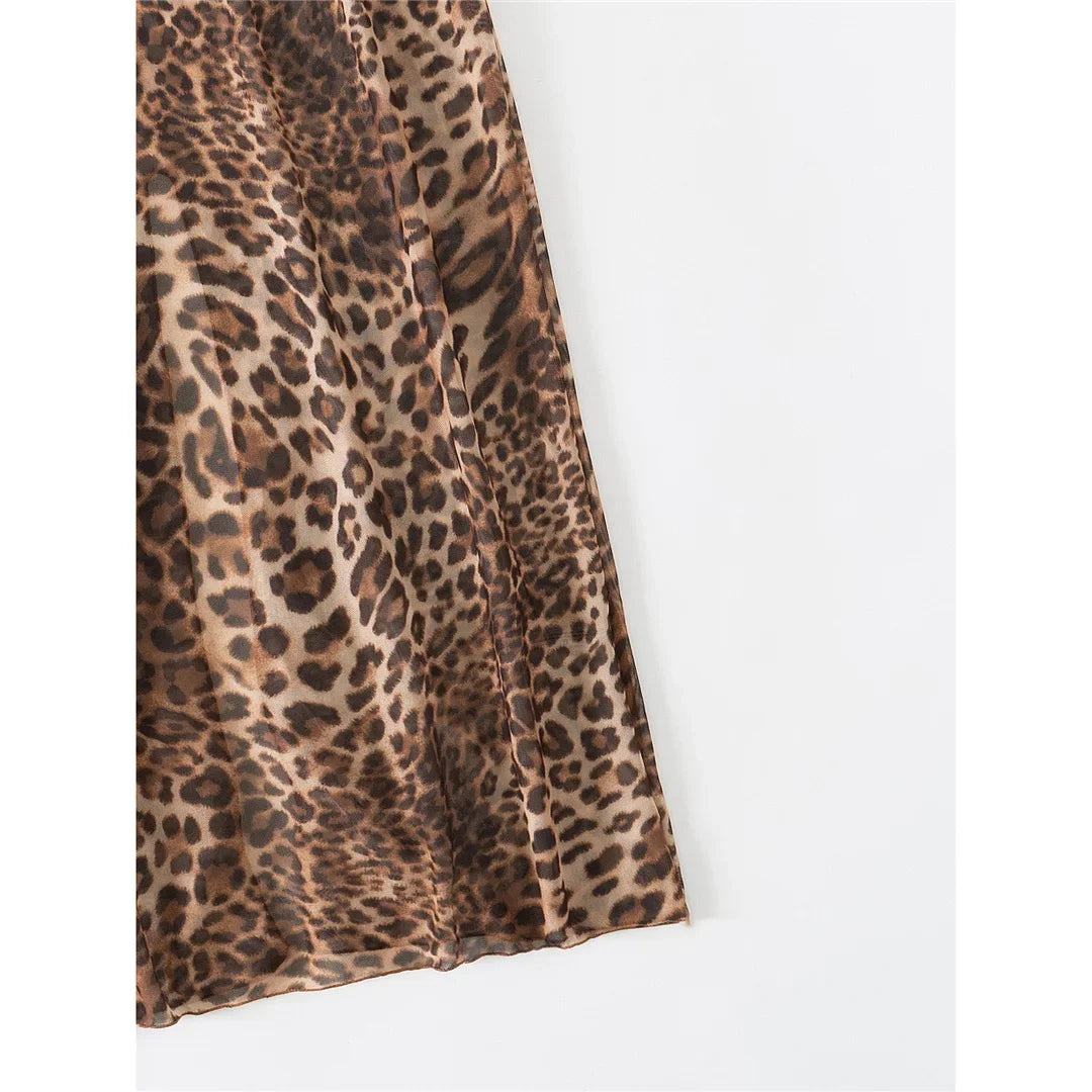 Feline Knit - Sleeveless Cover Dress