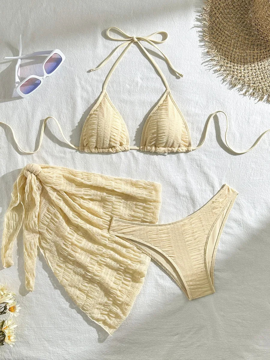 Selene Sheer - 3-Piece Mesh Set