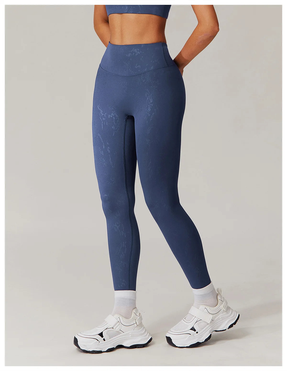 LuxeFoil Leggings - High Waist