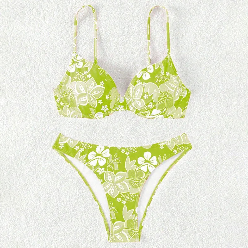 Savanna Bloom - Floral Triangle Bikini