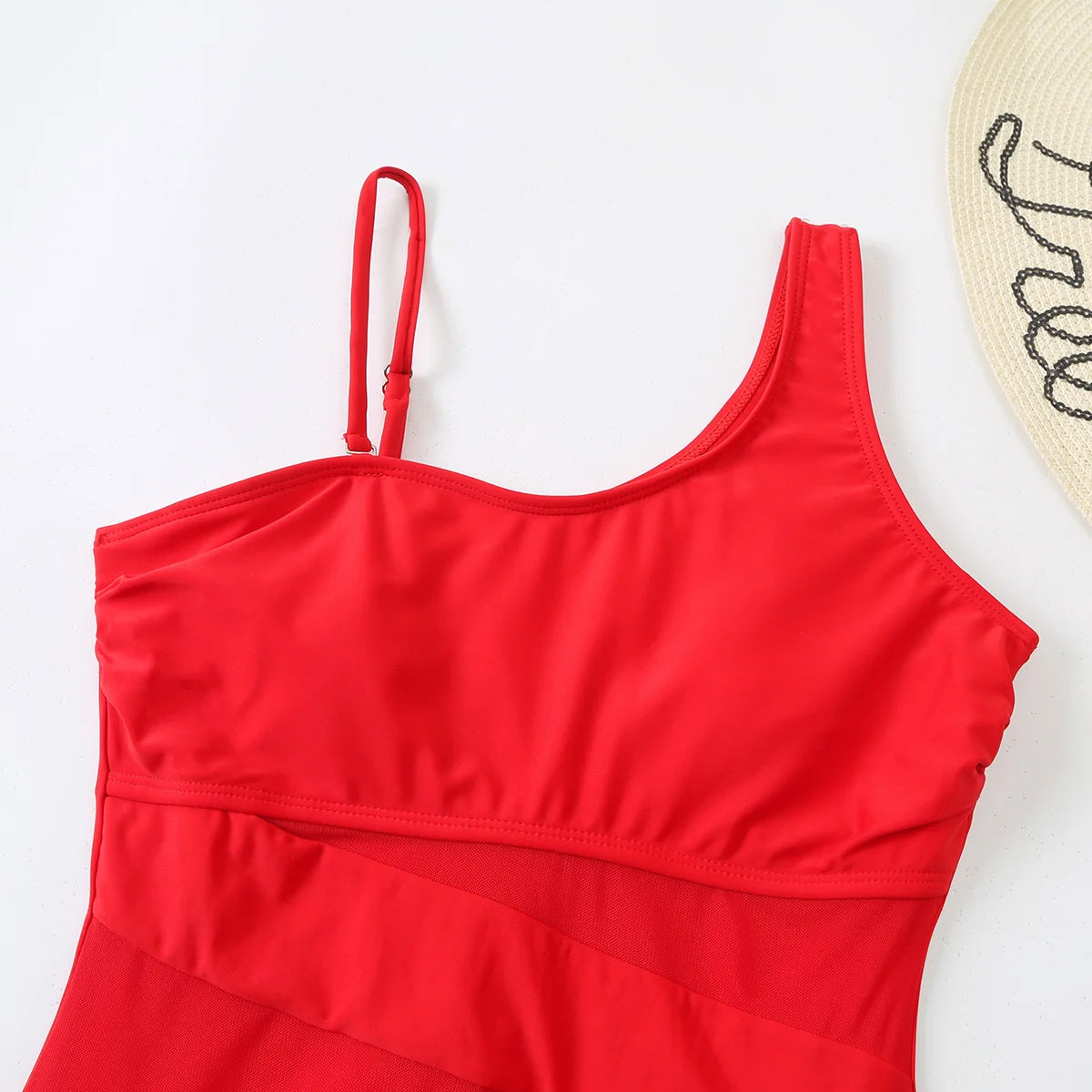 Women’s Mesh Net Push-Up One-Piece Swimsuit