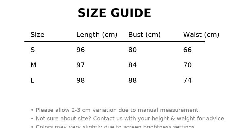 Women's Asymmetric Off-Shoulder Folded Long Dress size chart