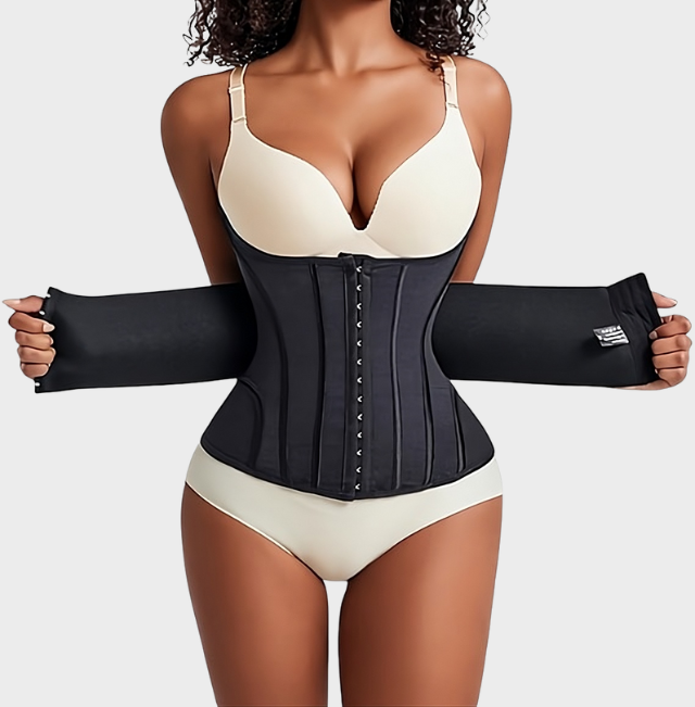 Hourglass Blanc – Tummy Control Adjustable Waist Trainer