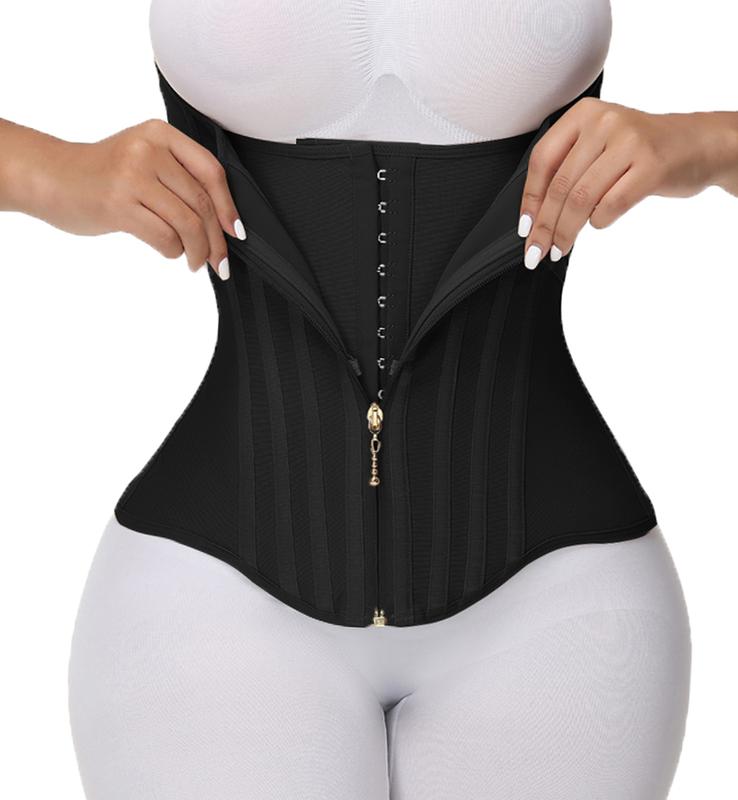 Fajas Colombianas Double Compression Tummy Control Waist Trainer