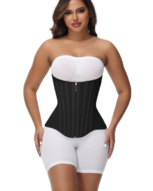 Fajas Colombianas Double Compression Tummy Control Waist Trainer