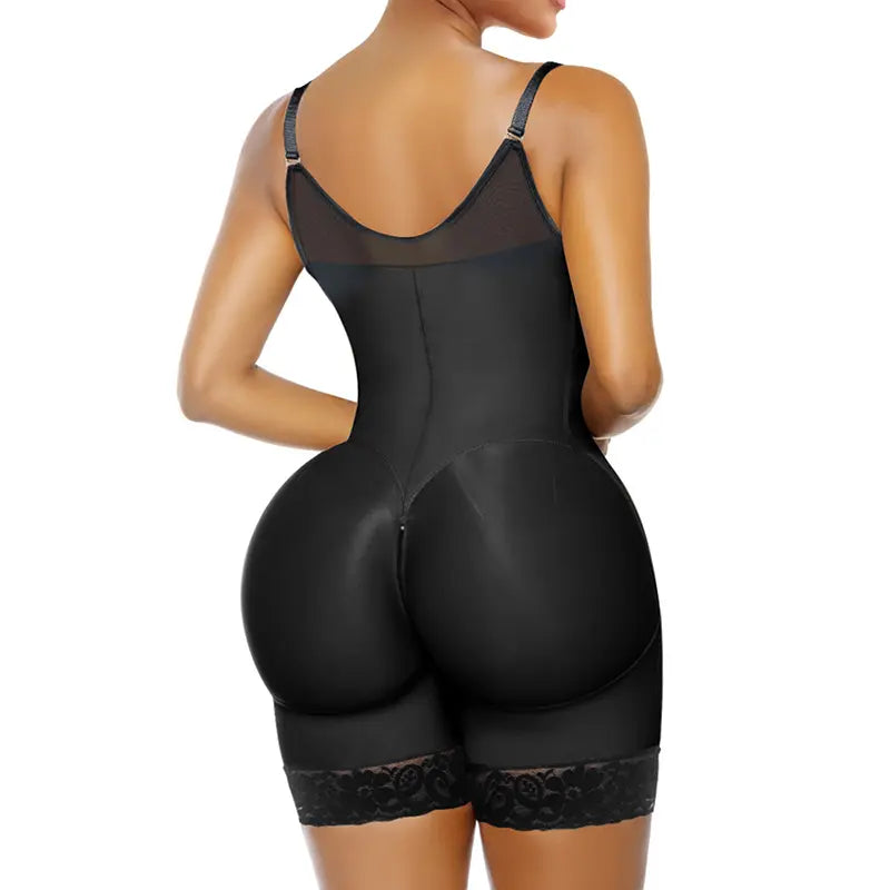 Hourglass Noir – Tummy Control Zip-Front Body Shaper