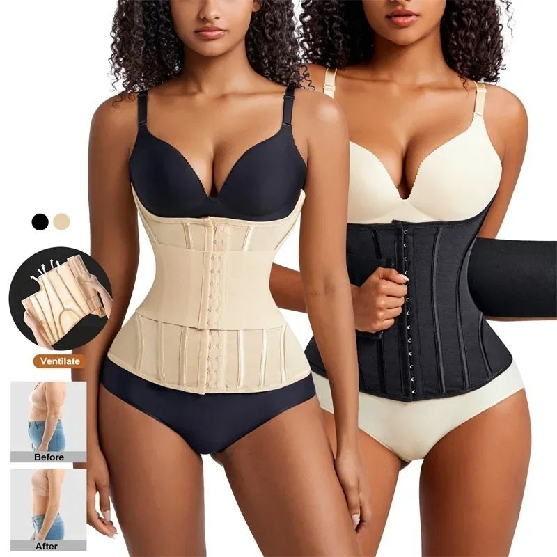 Hourglass Blanc – Tummy Control Adjustable Waist Trainer
