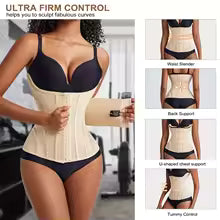 Dual-Compression Waist Trainer — Posture Support