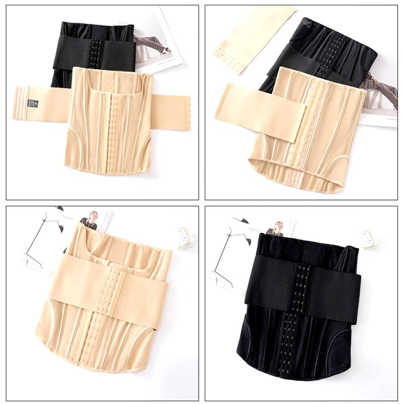 Dual-Compression Waist Trainer — Posture Support