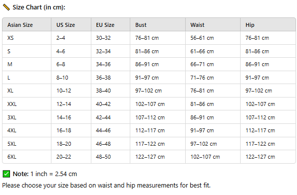 Contour Beige – Lace High-Waist Zip-Front Shapewear size chart